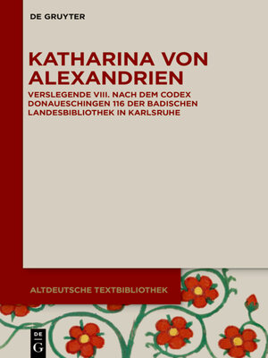 cover image of Katharina von Alexandrien
